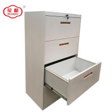 Archive storage steel horizontal lateral filing cabinet 4 drawer